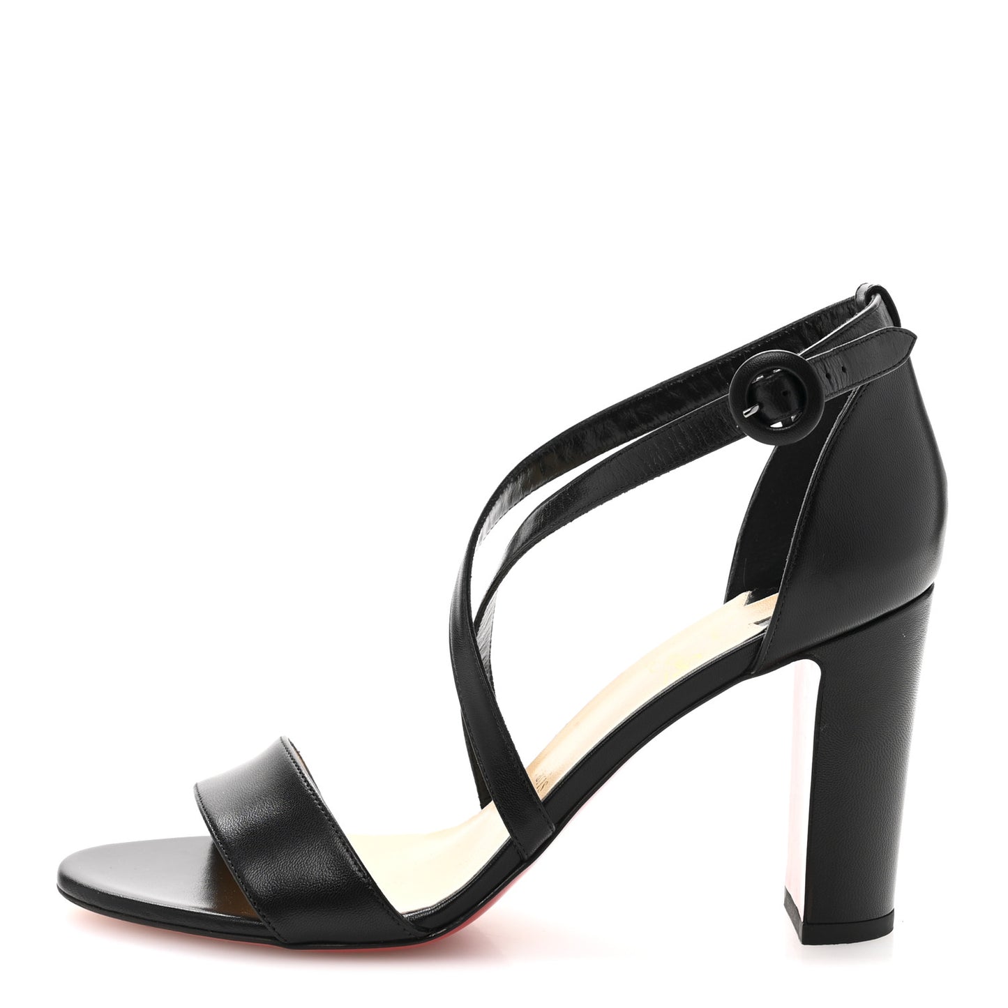 Nappa Loubi Bee Kid 85 Sandals 39 Black