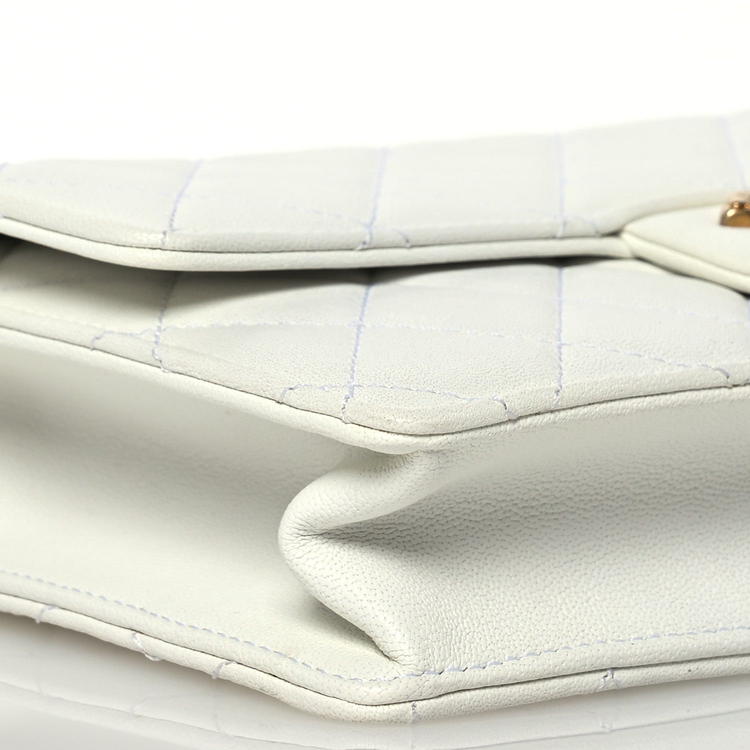 Chanel Lambskin Quilted Small Chic Pearls Flap White 9 of 10