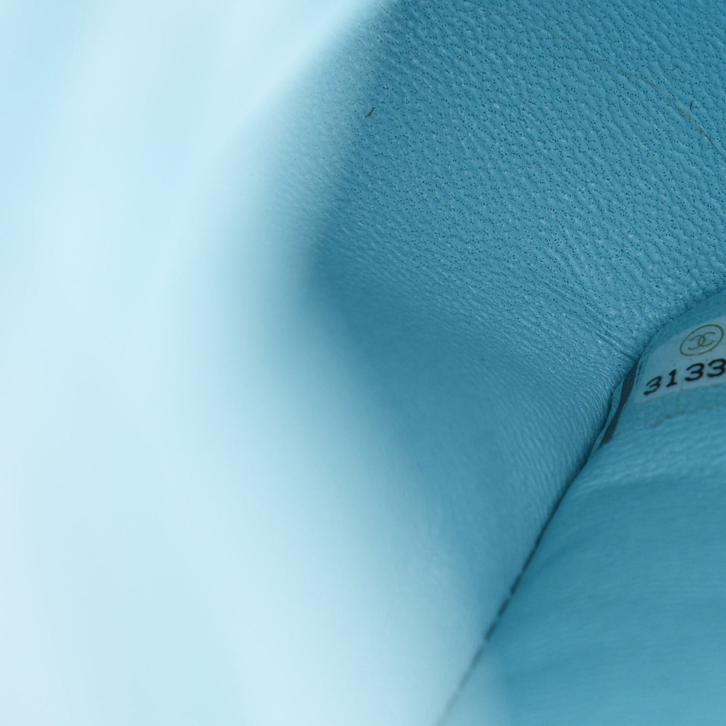 Lambskin Quilted Medium Double Flap Neon Blue