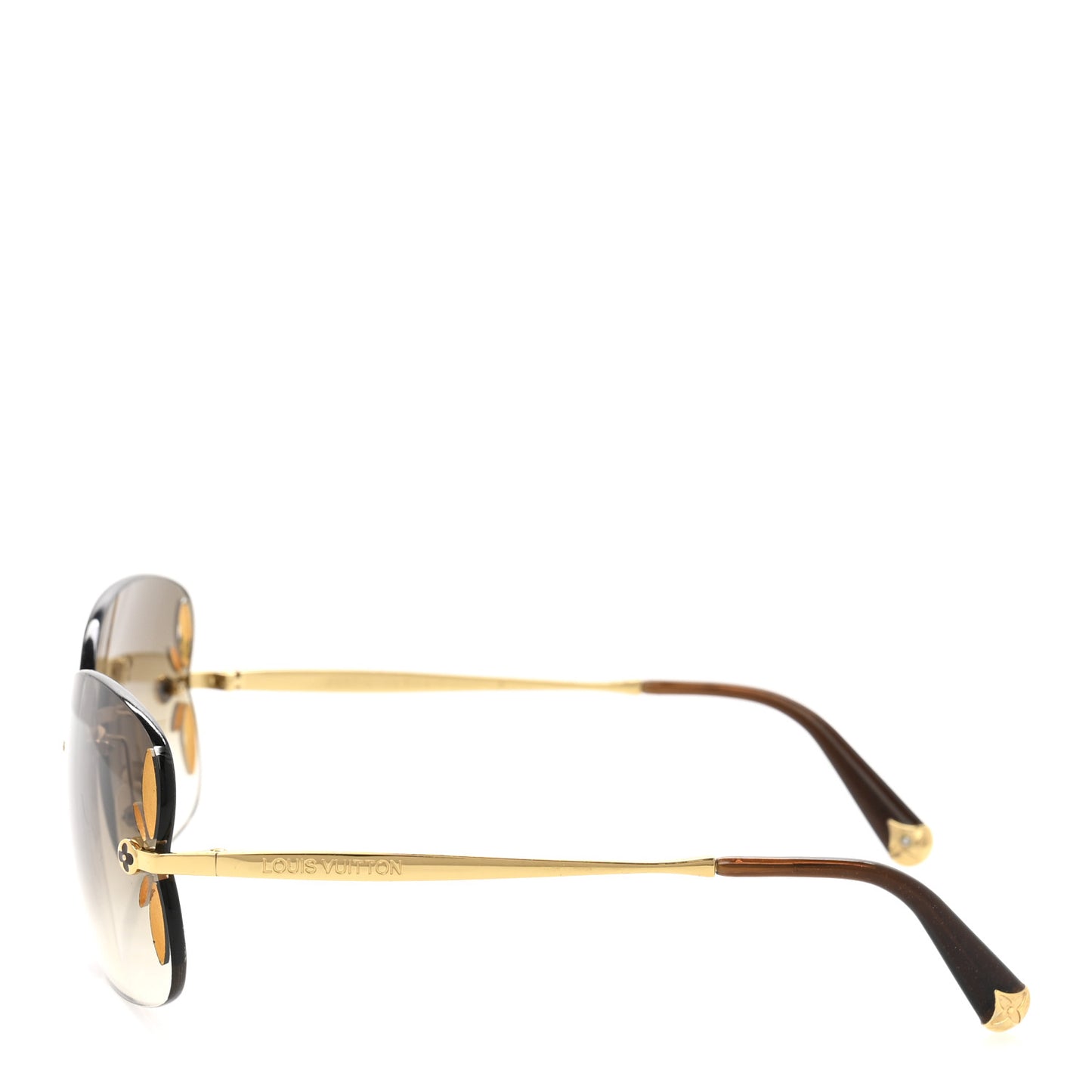 Lily Sunglasses Z0371U Brown Glitter