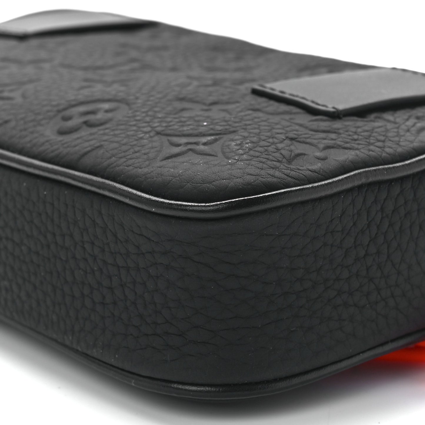 Taurillon Monogram Uniformes Solar Ray Soft Pochette Volga Belt Bag Black