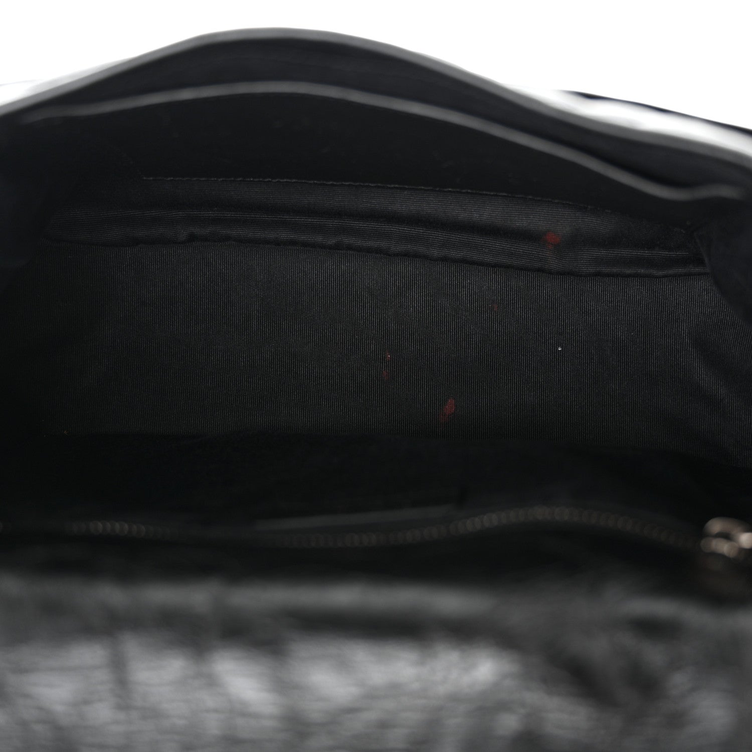 Saint Laurent Crinkled Calfskin Matelasse Monogram Medium Niki Chain Satchel Black 5 of 13