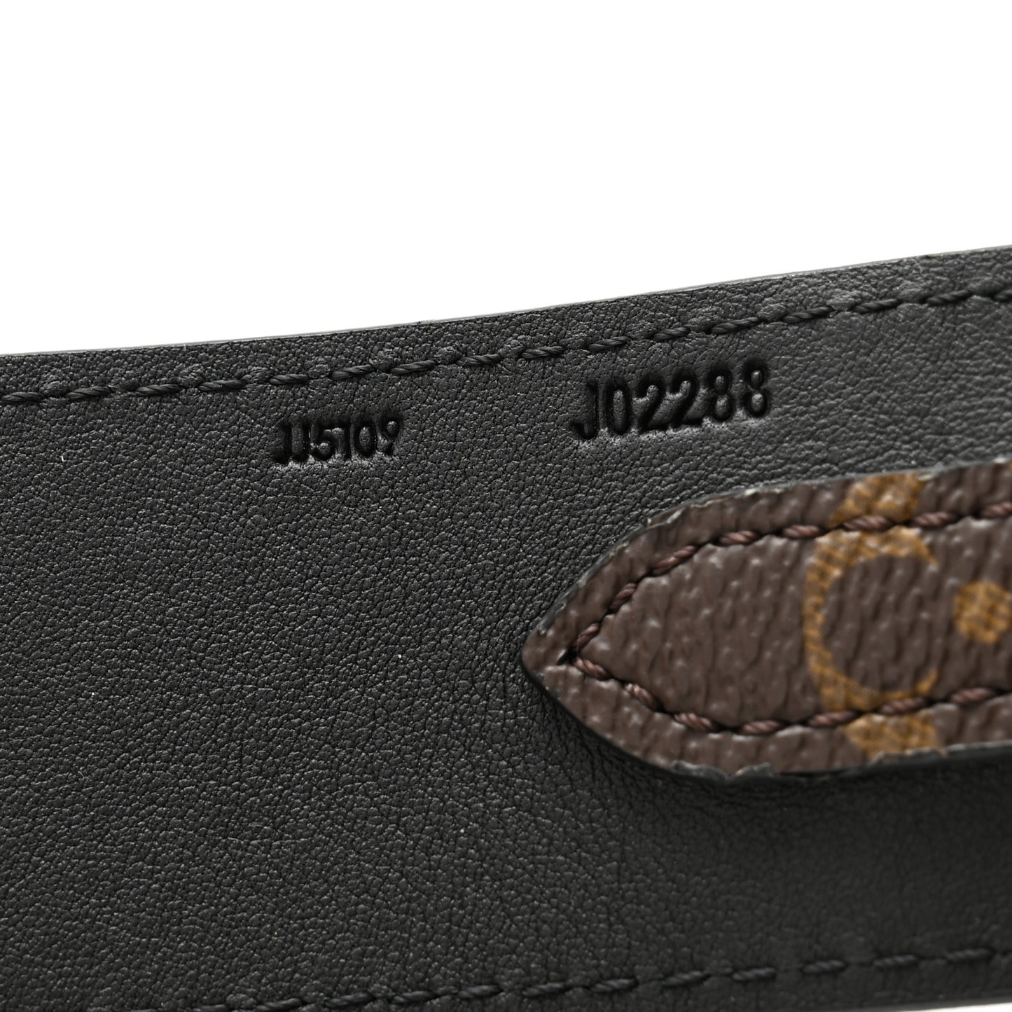 Monogram Bandouliere Shoulder Strap Black