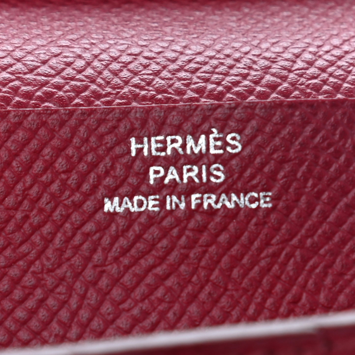 Epsom Bearn Gusset Wallet Rouge Grenat