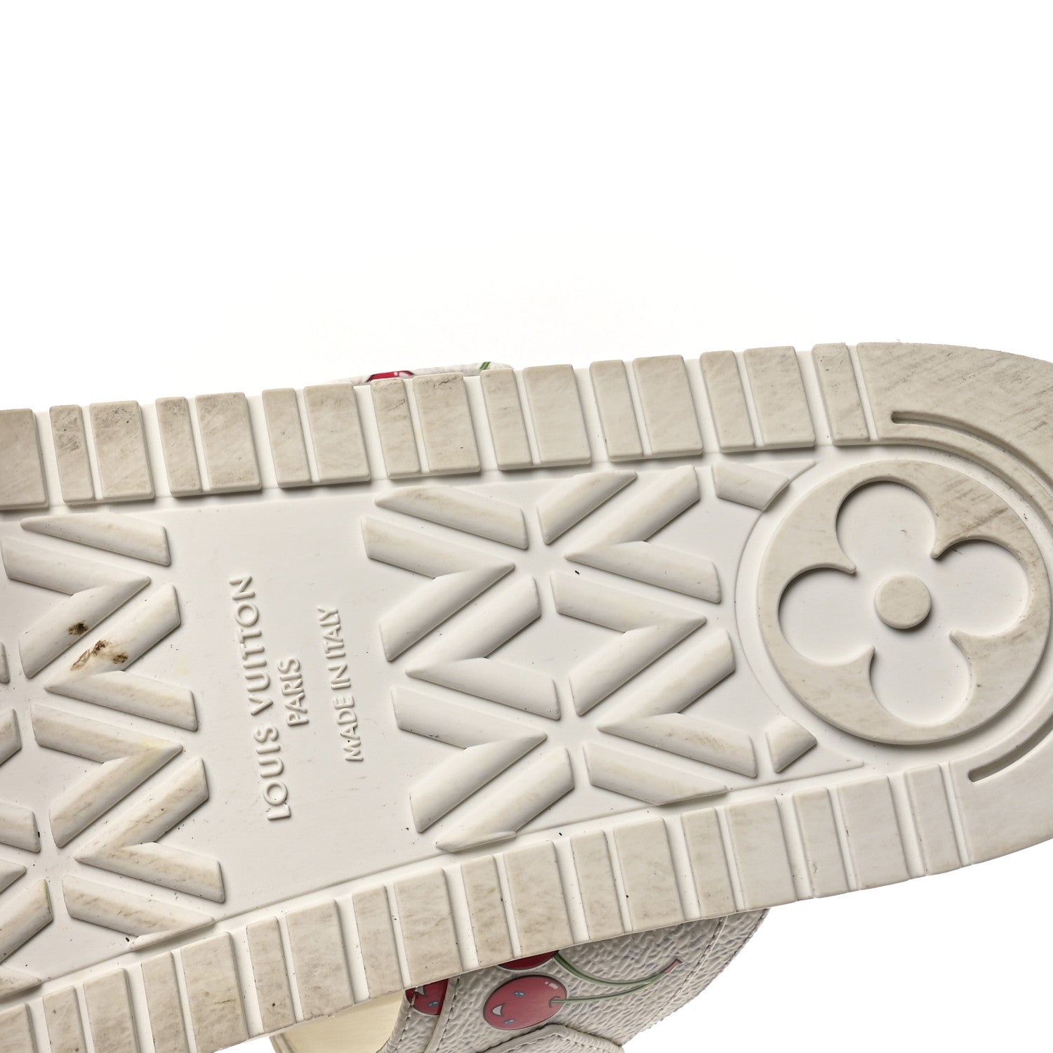 Louis Vuitton LV X TM Monogram Cerises Bom Dia Comfort Mule Sandals 42 White 7 of 9
