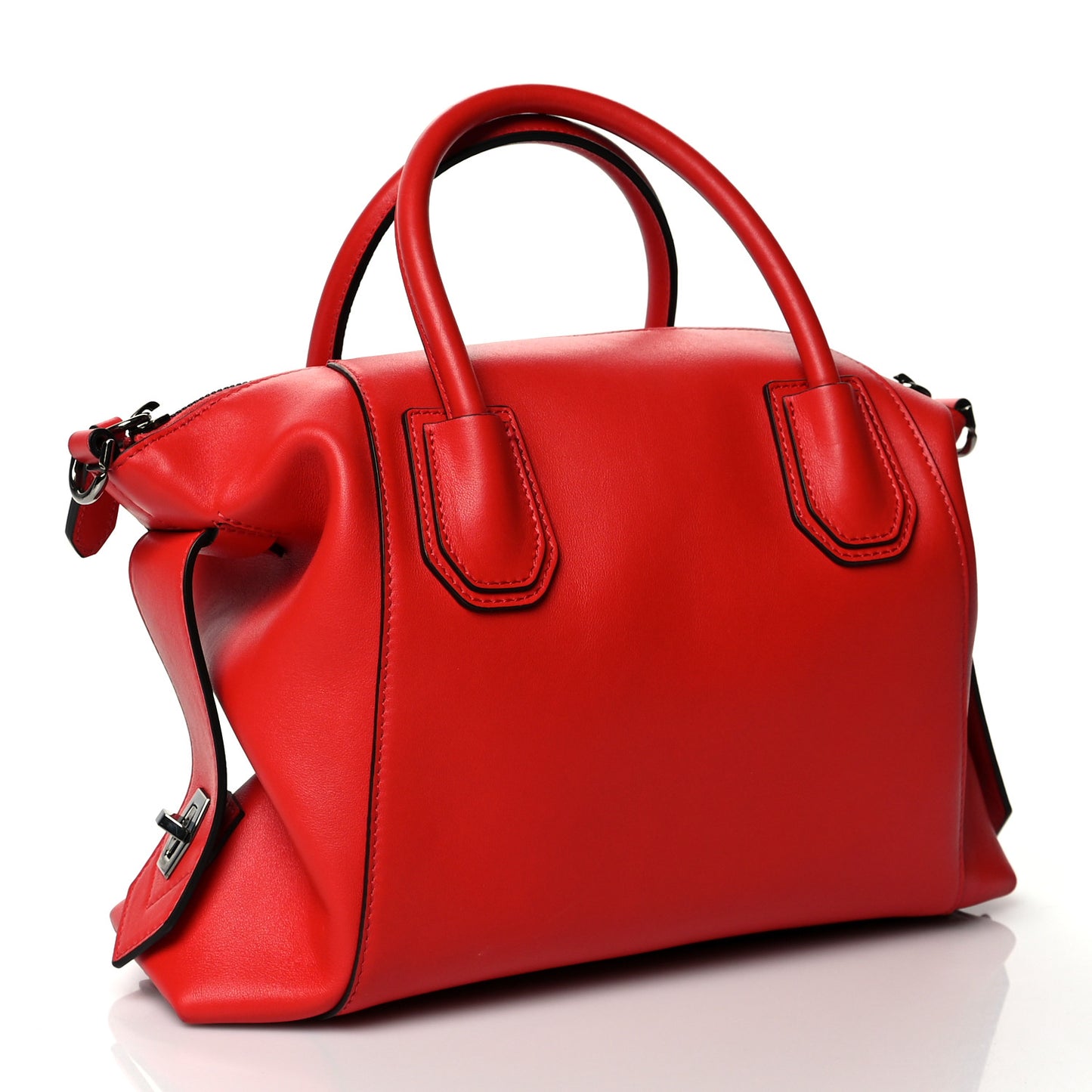 Calfskin Small Soft Antigona Red