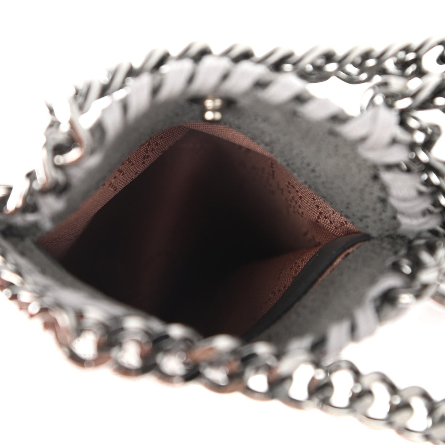 Shaggy Deer Micro Falabella Tote Grey