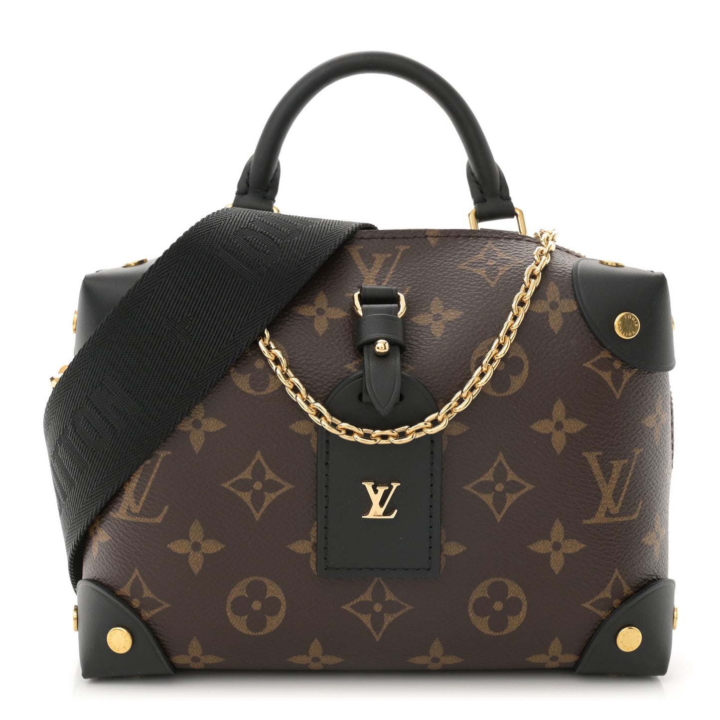 Monogram Petite Malle Souple Black