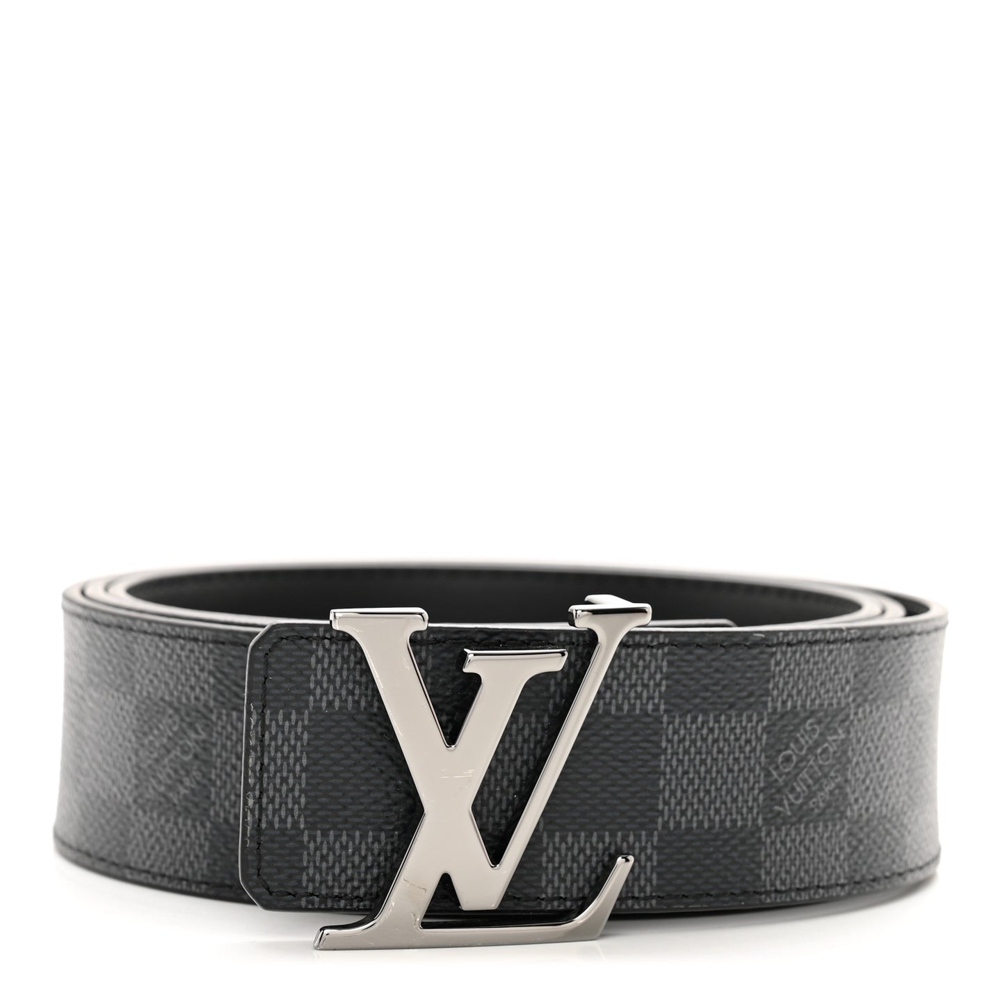 Damier Graphite 40mm LV Initiales Belt 110 44