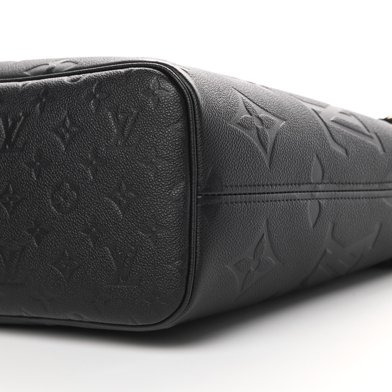 Louis Vuitton Empreinte Monogram Giant Neverfull MM Black 11 of 12