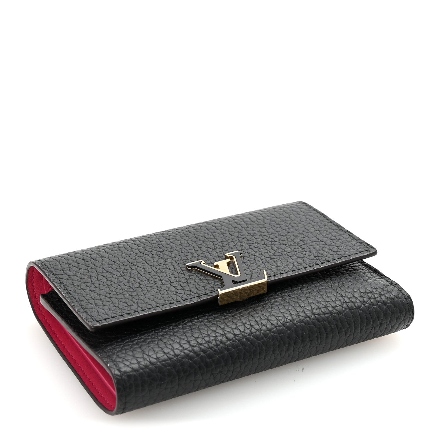 Louis Vuitton Taurillon Capucines Wallet Black 4 of 6