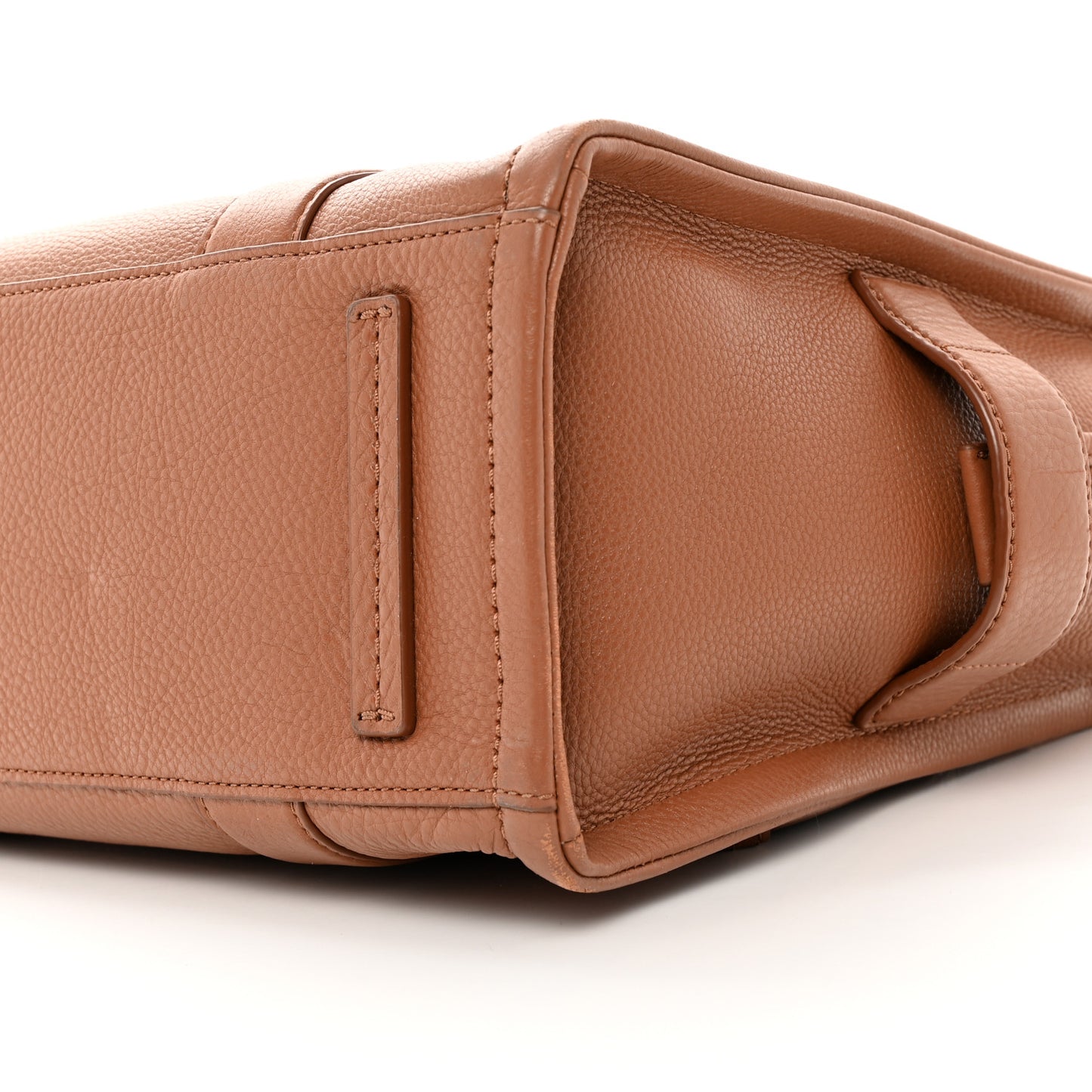 Grained Calfskin Medium The Tote Bag Argan Oil