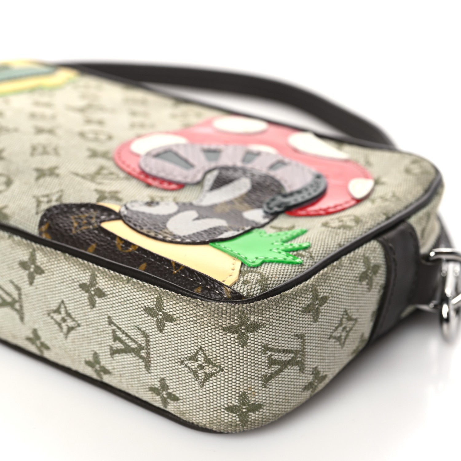 Louis Vuitton Mini Monogram Conte de Fees Mushroom Pochette Kaki 9 of 11