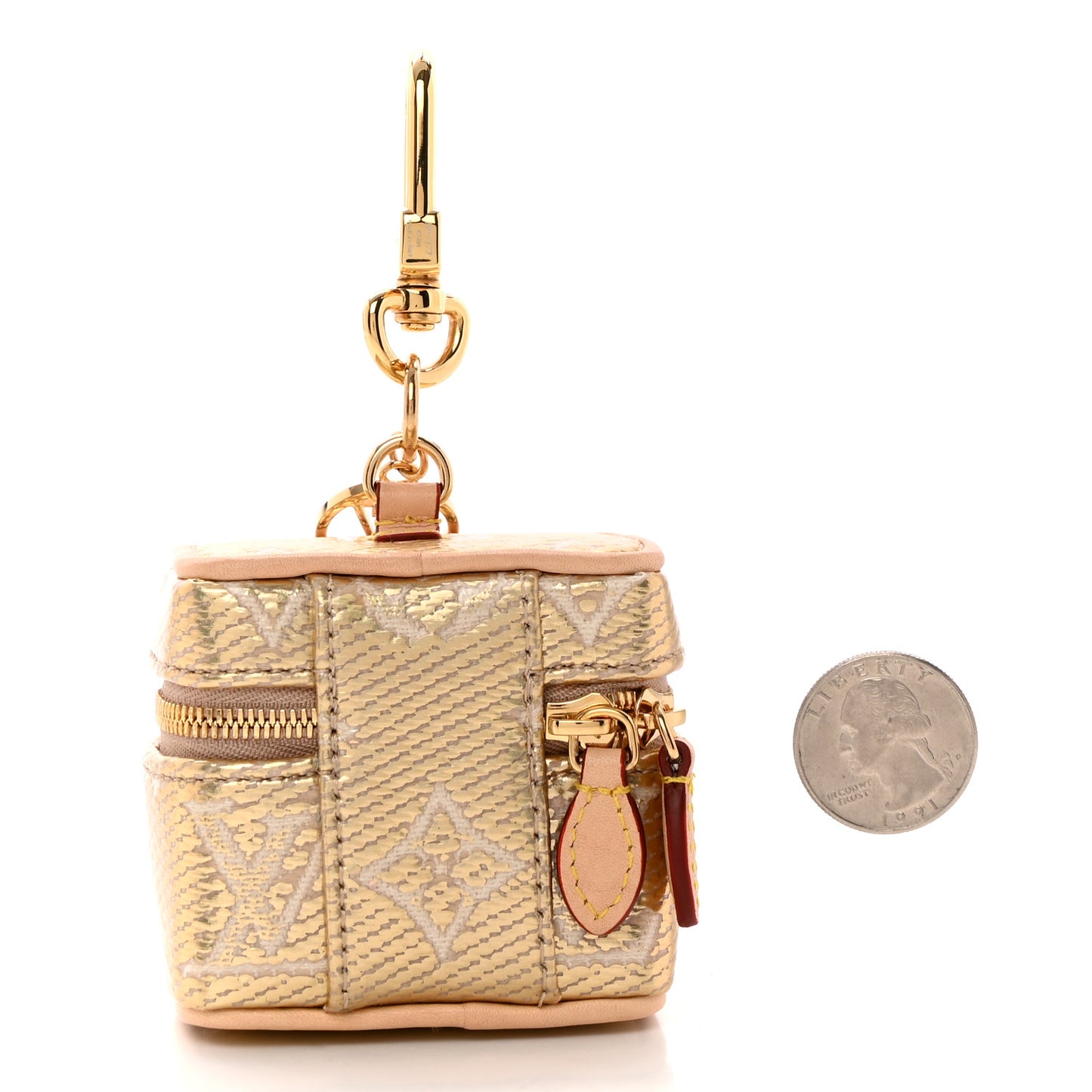 Monogram Micro Vanity Bag Charm