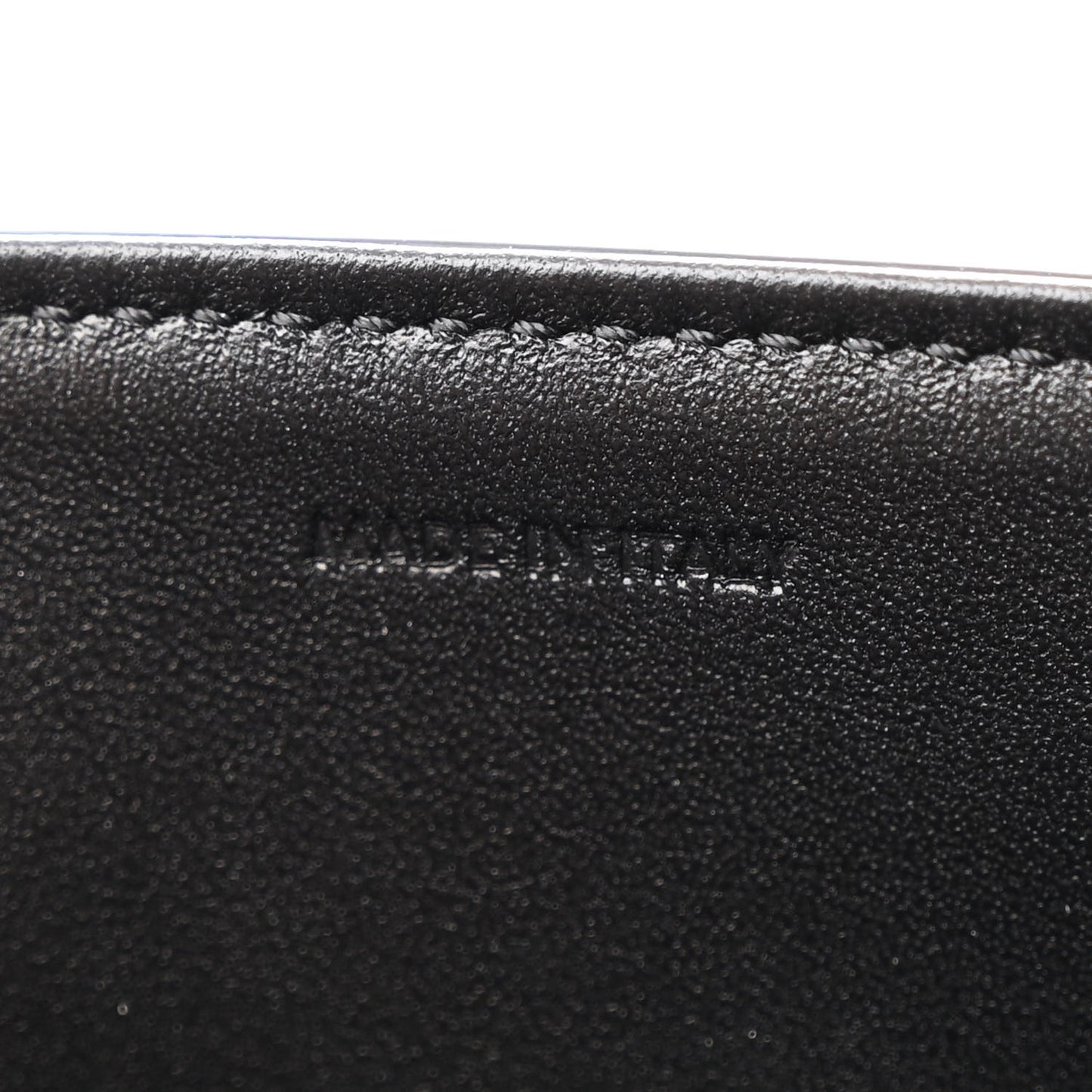 Shiny Calfskin Medium Triomphe Black