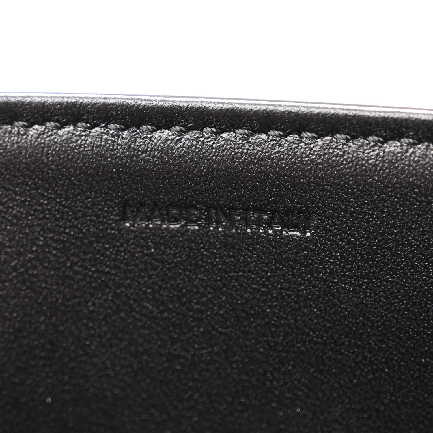 Celine Shiny Calfskin Medium Triomphe Black 7 of 11