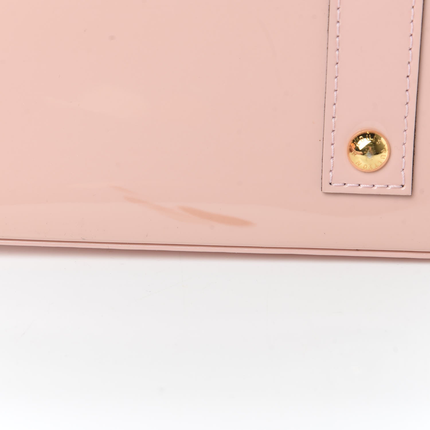 Louis Vuitton Vernis Alma BB Rose Ballerine 12 of 14