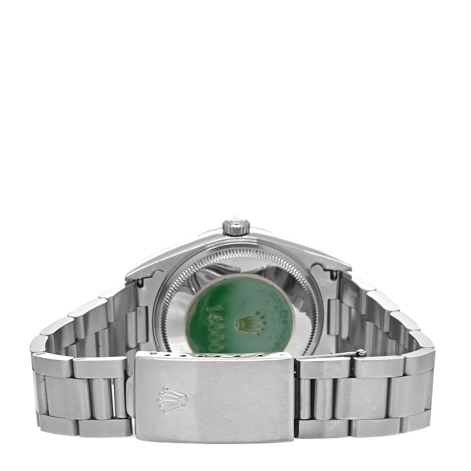 Rolex Stainless Steel 34mm Air-King Oyster Perpetual Precision Watch Pink 14000 3 of 4