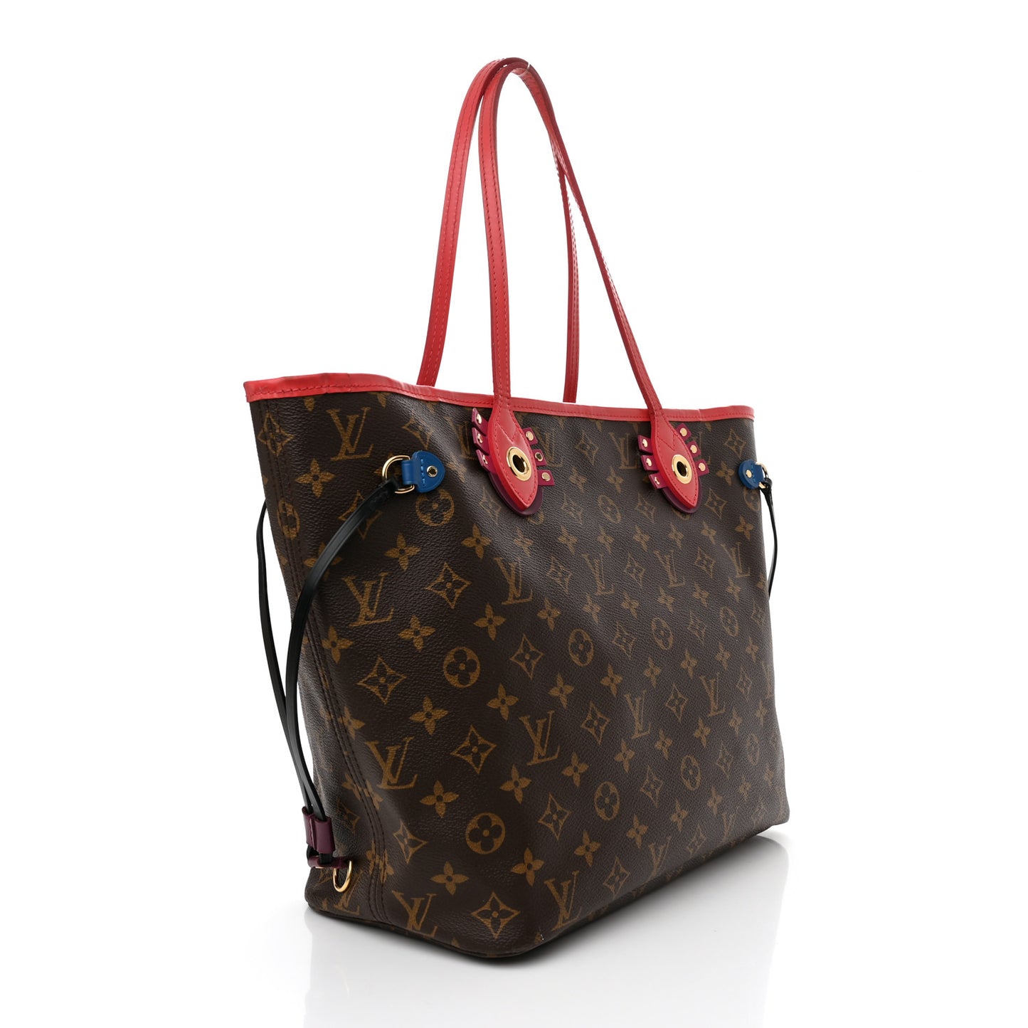 Monogram Totem Neverfull MM Flamingo