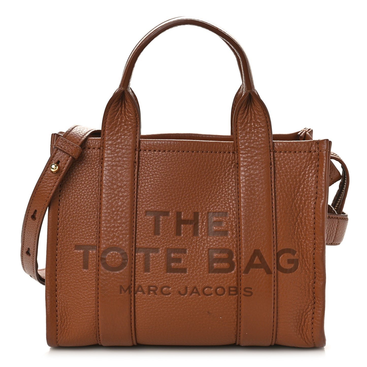 Grained Calfskin Medium The Tote Bag Argan Oil
