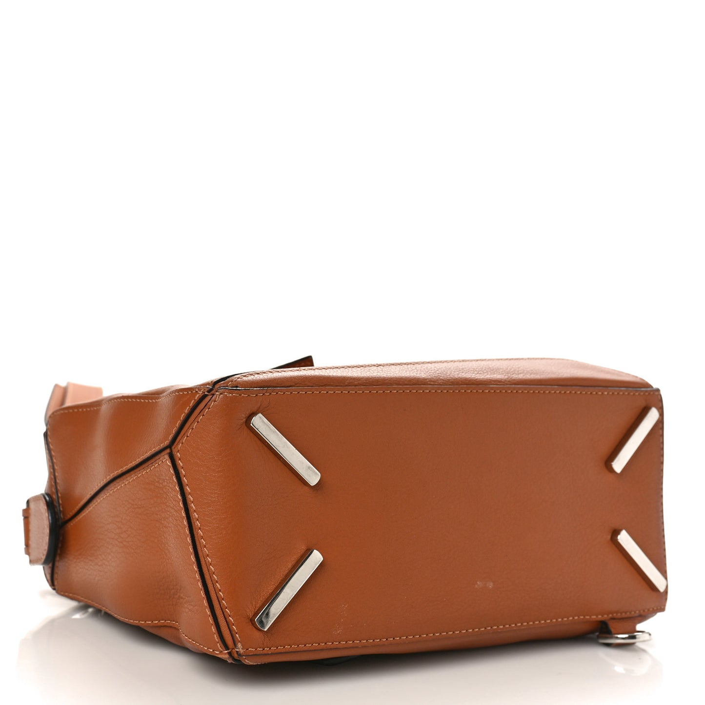 Calfskin Small Puzzle Bag Tan