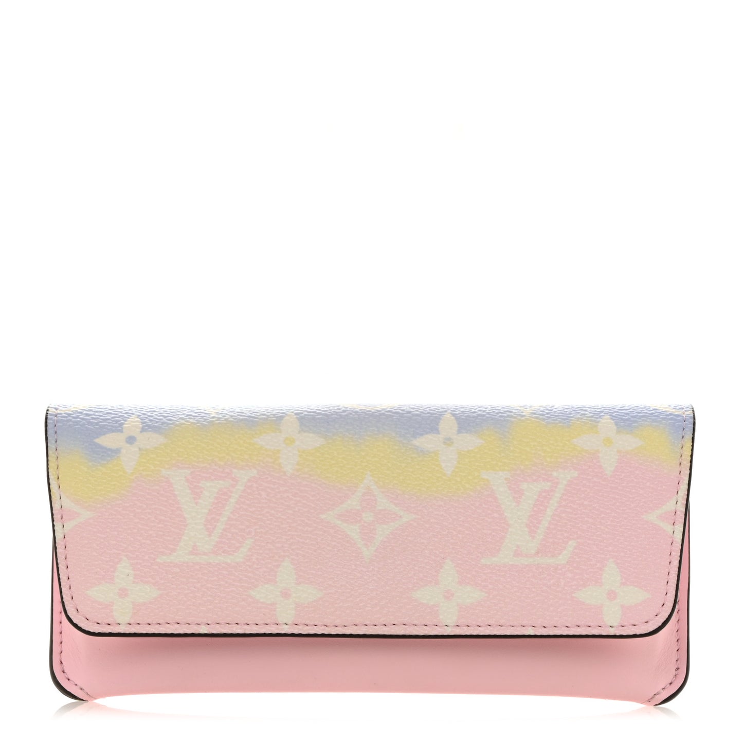 Monogram Escale Woody Glasses Case Pastel