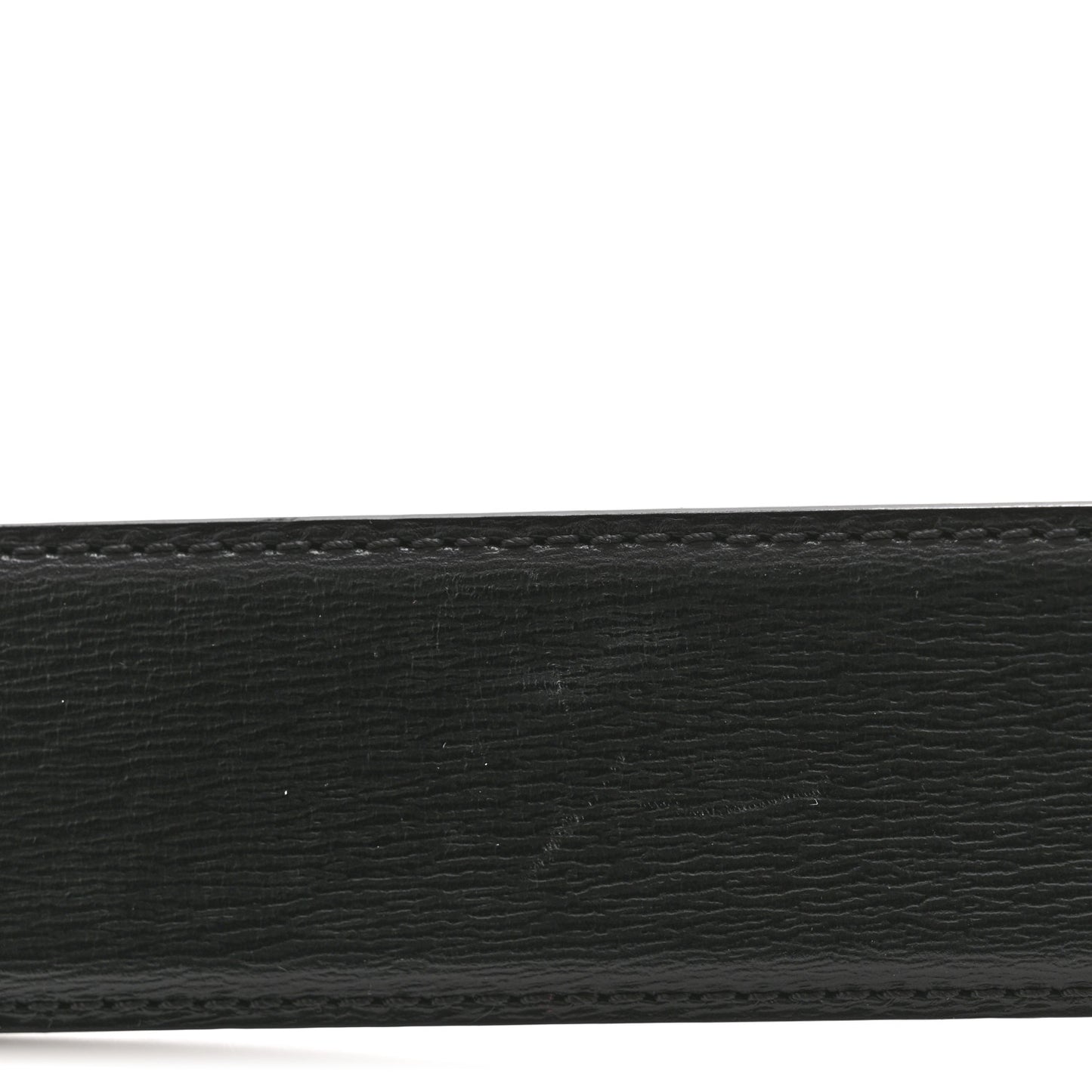 Textured Calfskin 4cm La Medusa Belt 90 36 Black