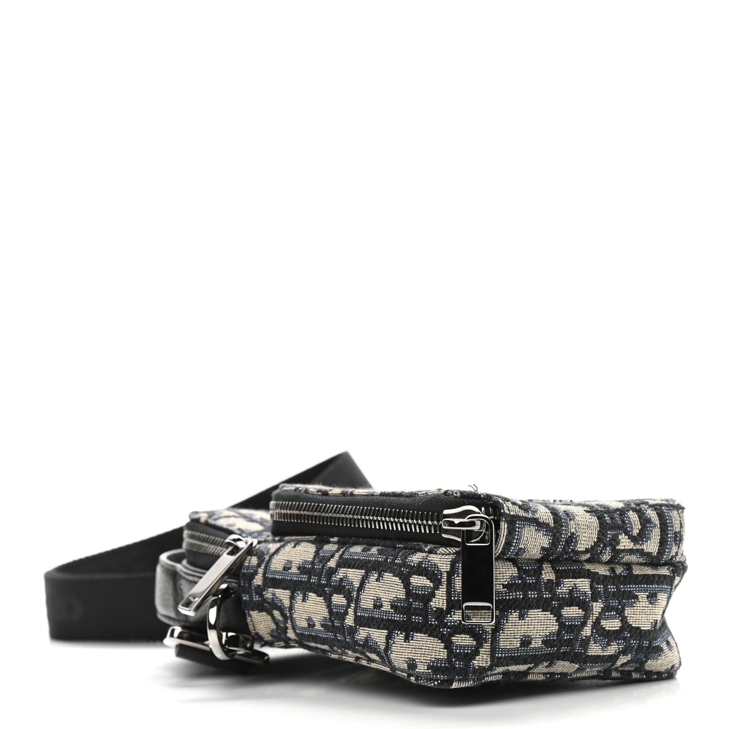 Oblique Crossbody Bag Blue