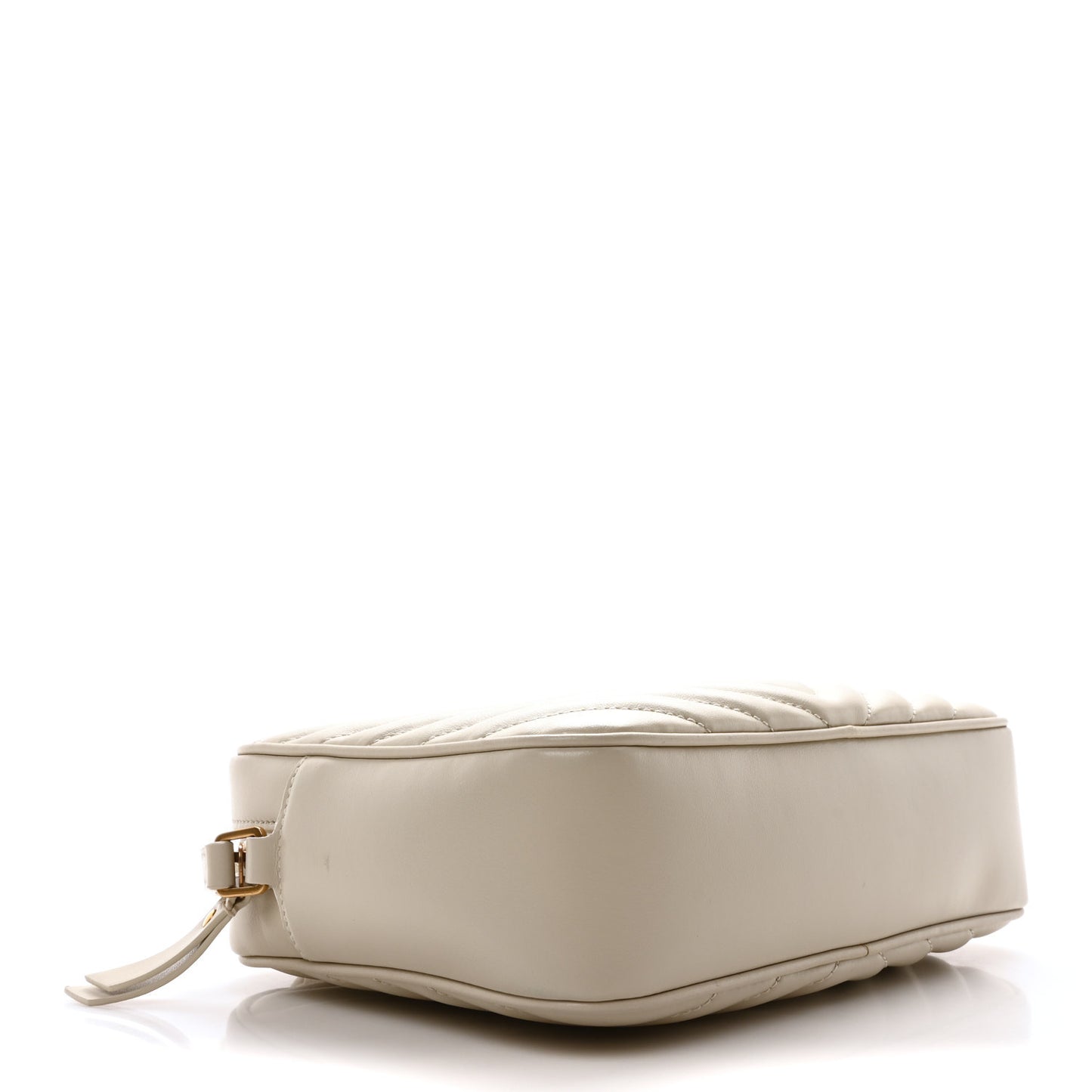 Calfskin Matelasse Monogram Lou Camera Bag Crema Soft