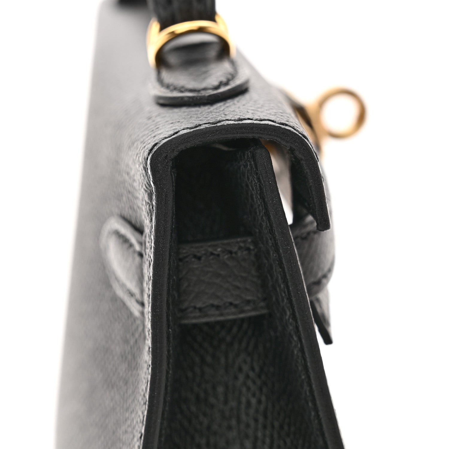 Hermes Epsom Mini Kelly Sellier 20 Black 12 of 13