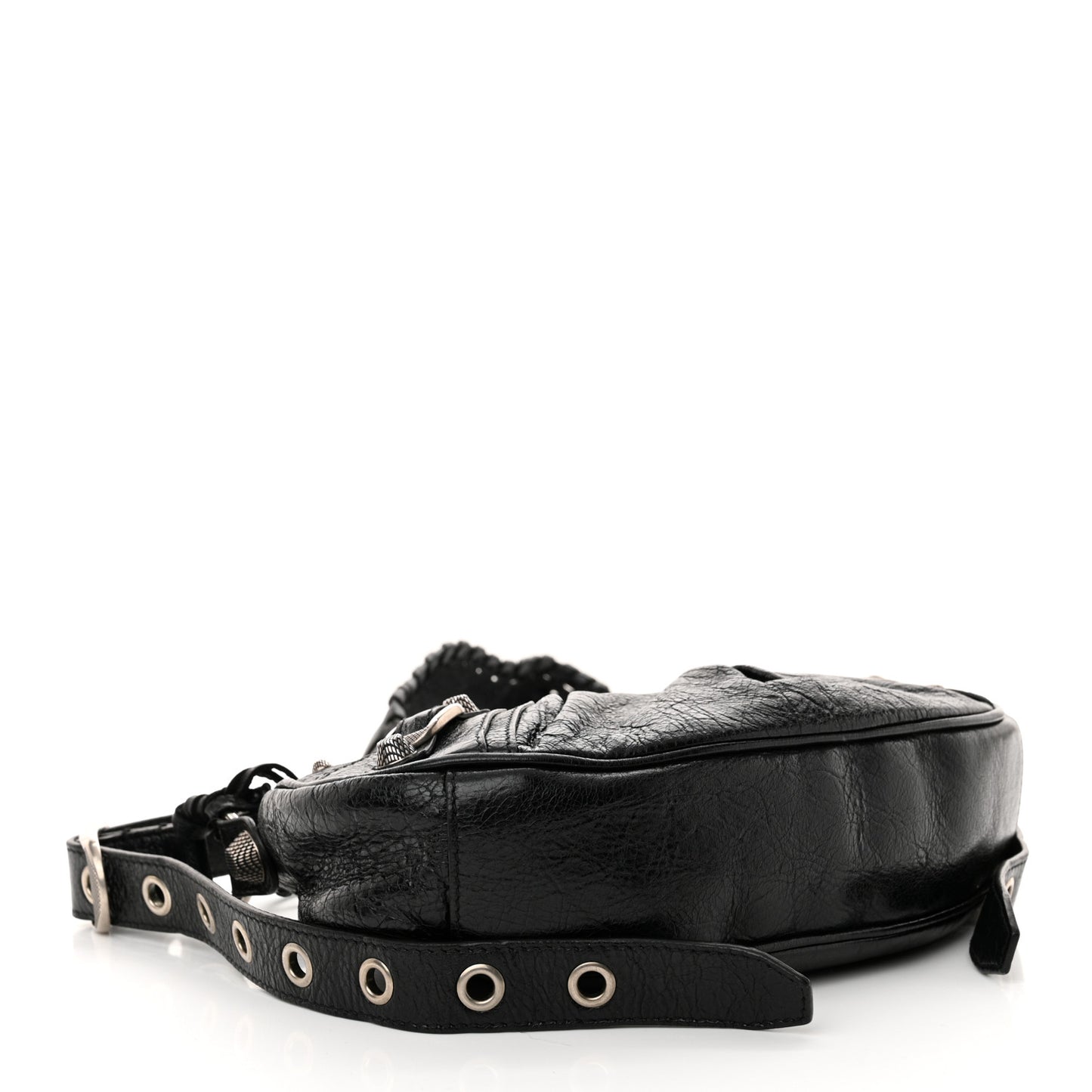Agneau Arena Le Cagole Shoulder Bag XS Black