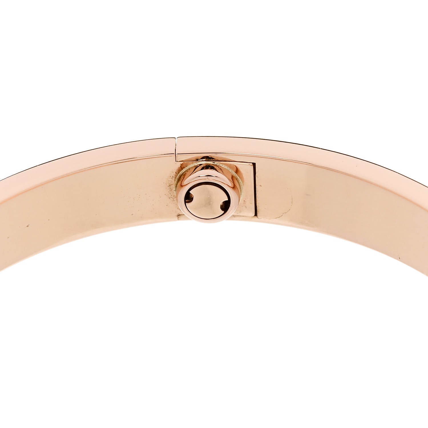 Cartier 18K Pink Gold LOVE Bracelet 17 8 of 9