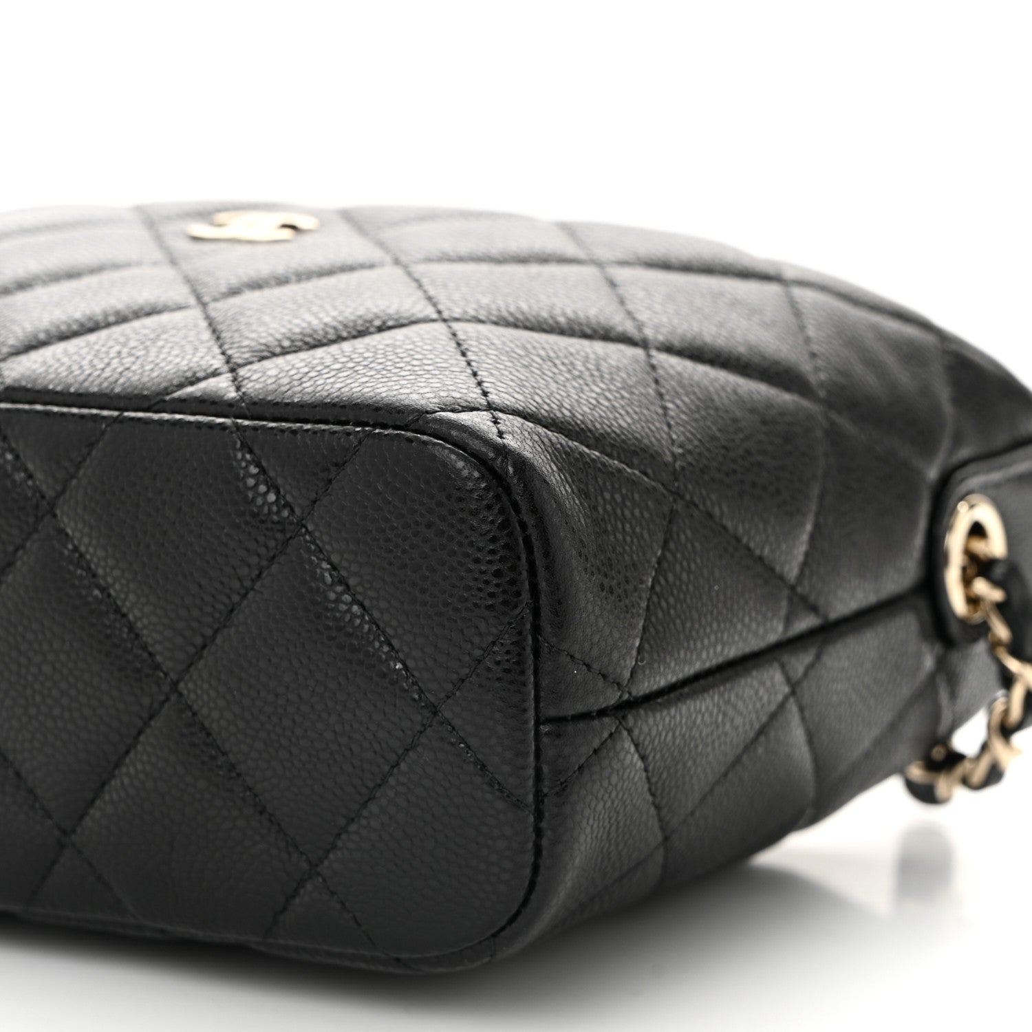 Chanel Caviar Quilted Hobo Black 10 of 11