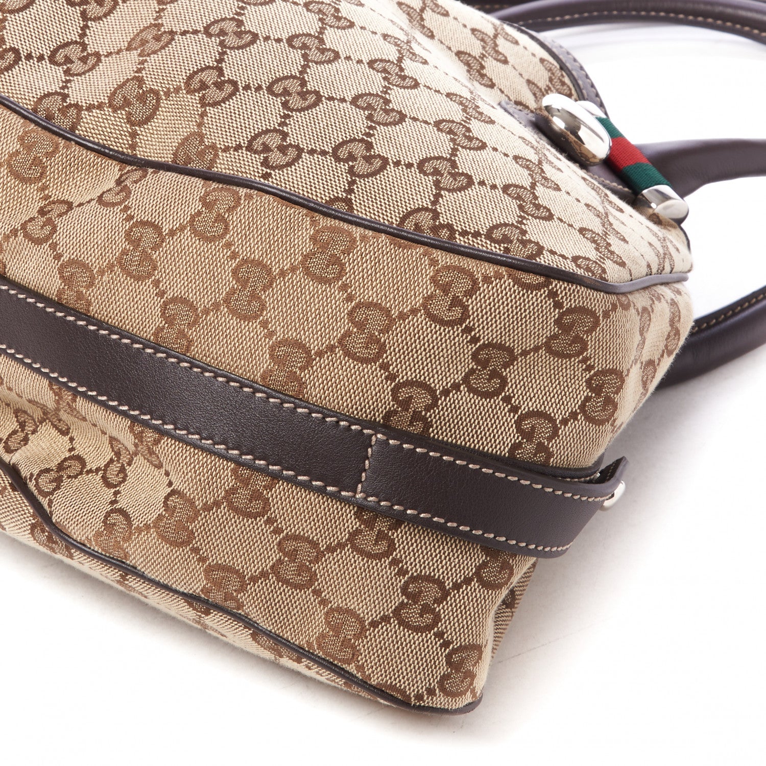 Gucci Monogram Match Ball Shoulder Bag Brown 4 of 7