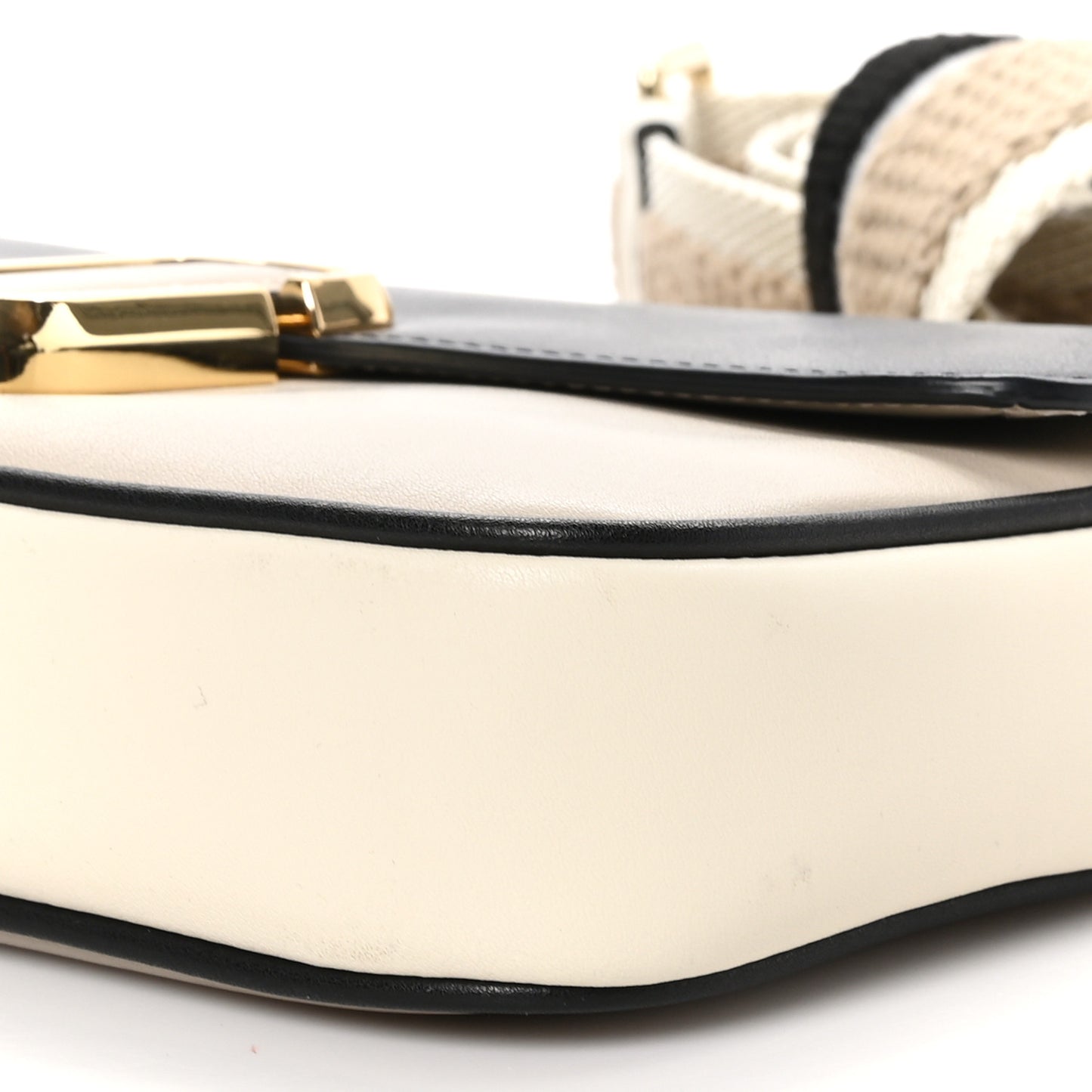 Calfskin The J Marc Shoulder Bag Greige Multicolor