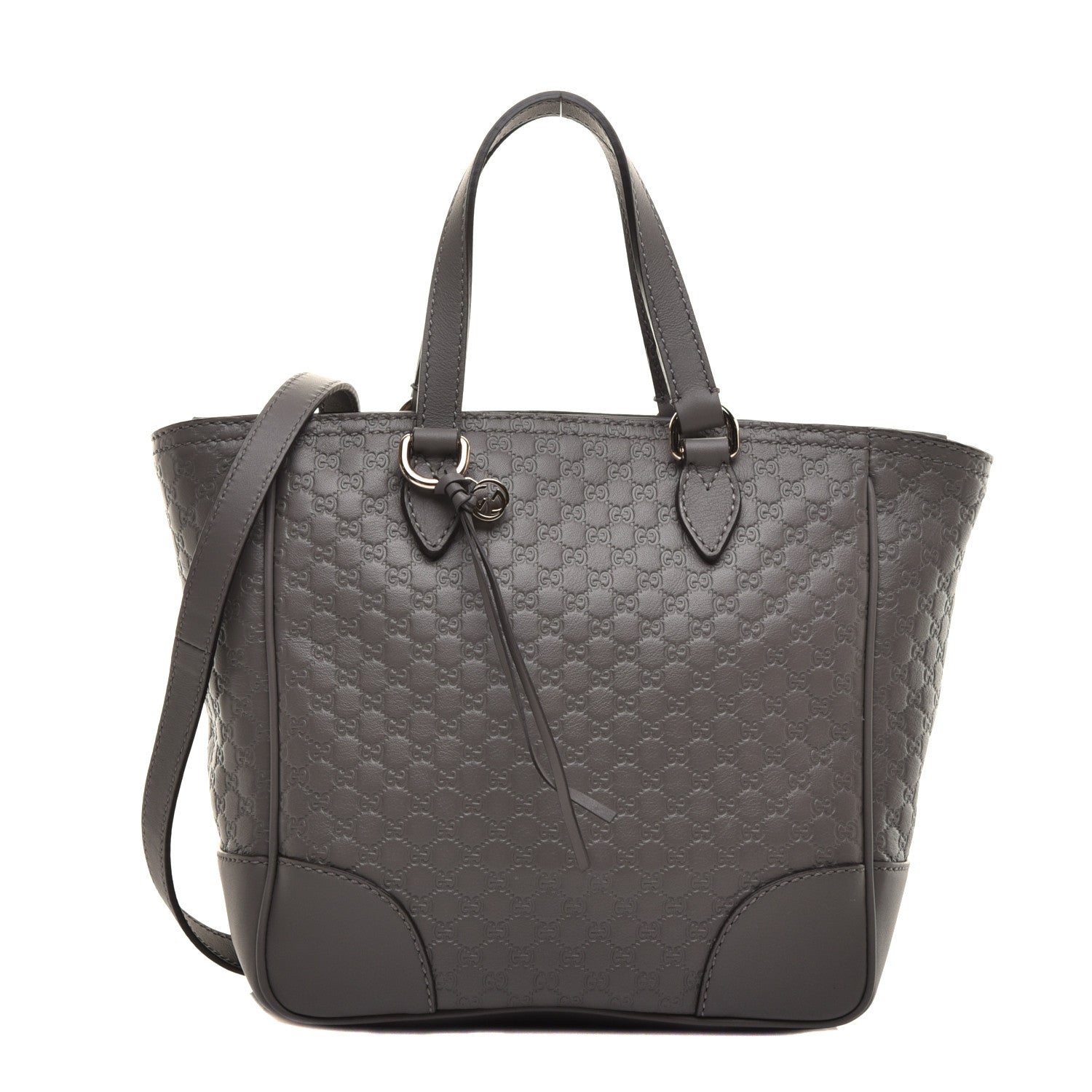 Gucci Microguccissima Small Bree Tote Graphite 1 of 9