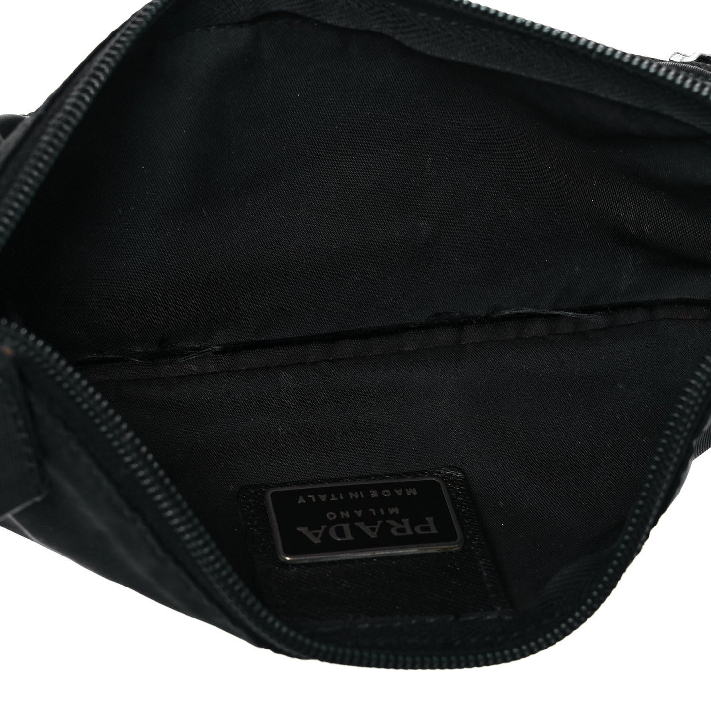 Tessuto Nylon Montagna Belt Bag Black