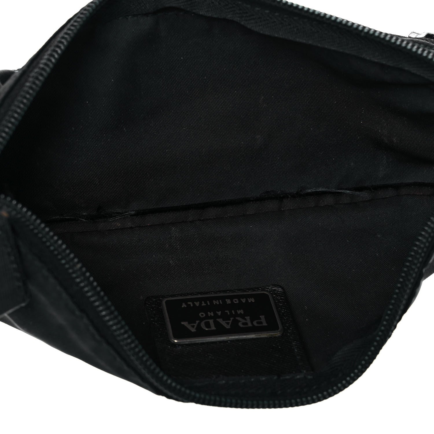 Prada Tessuto Nylon Montagna Belt Bag Black 5 of 10