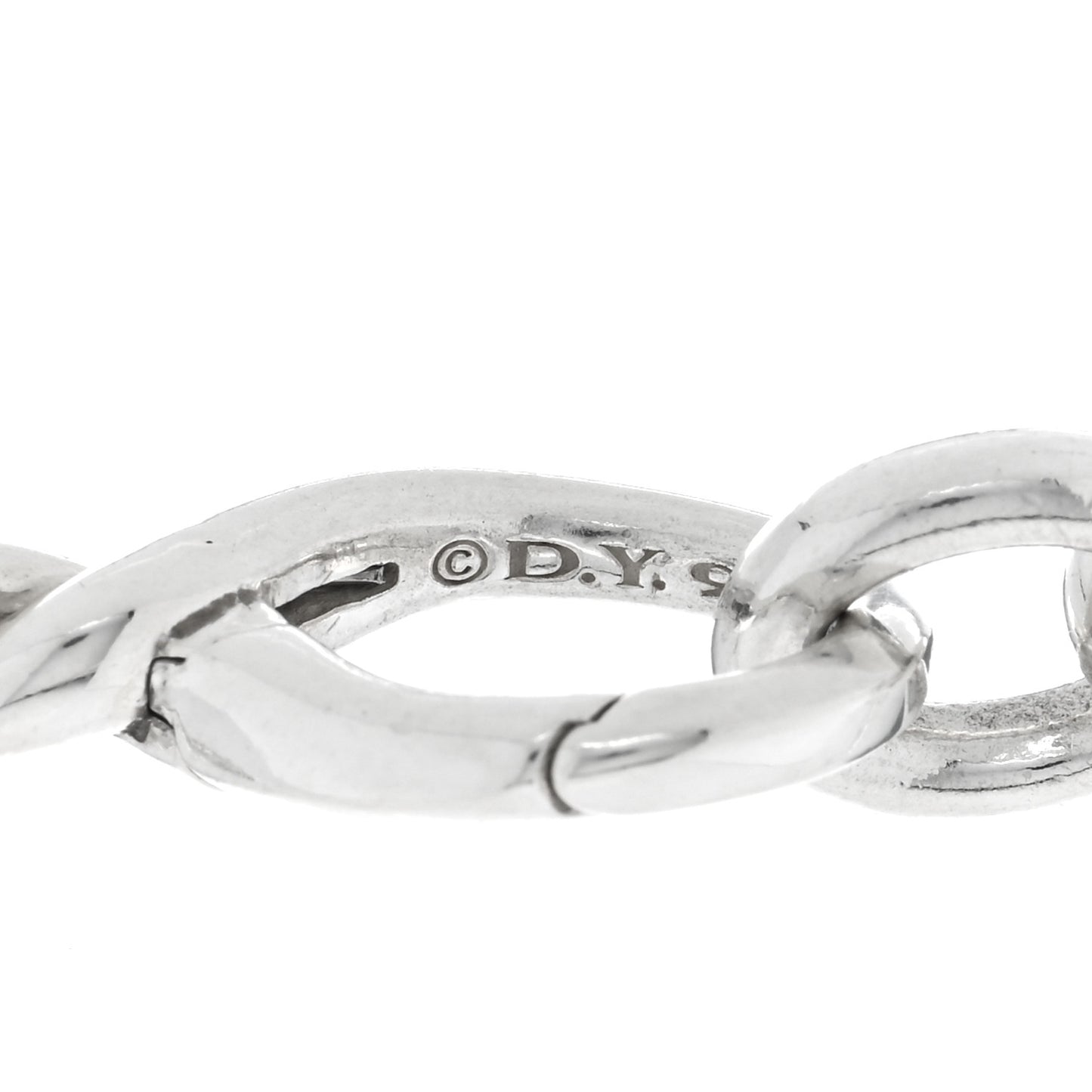 Sterling Silver Continuance Chain Necklace