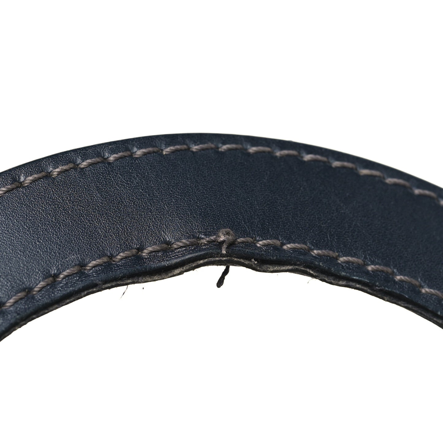 Oblique Fold Over Clutch Blue