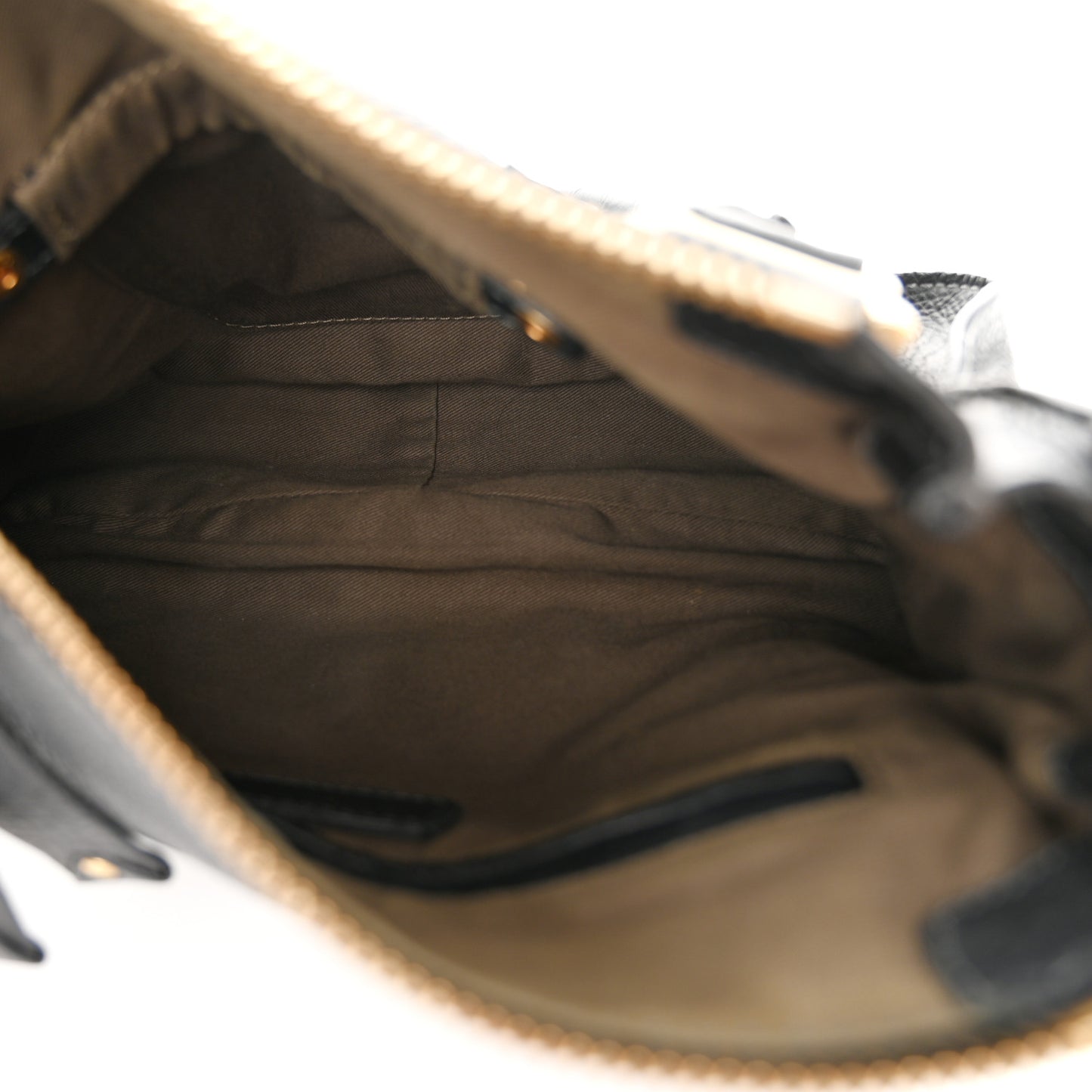 Calfskin Small Marcie Satchel Black
