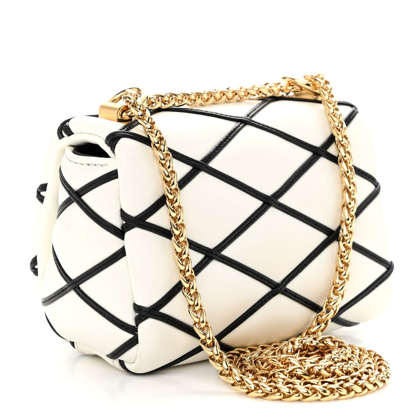 Lambskin Malletage Pico GO-14 White Black