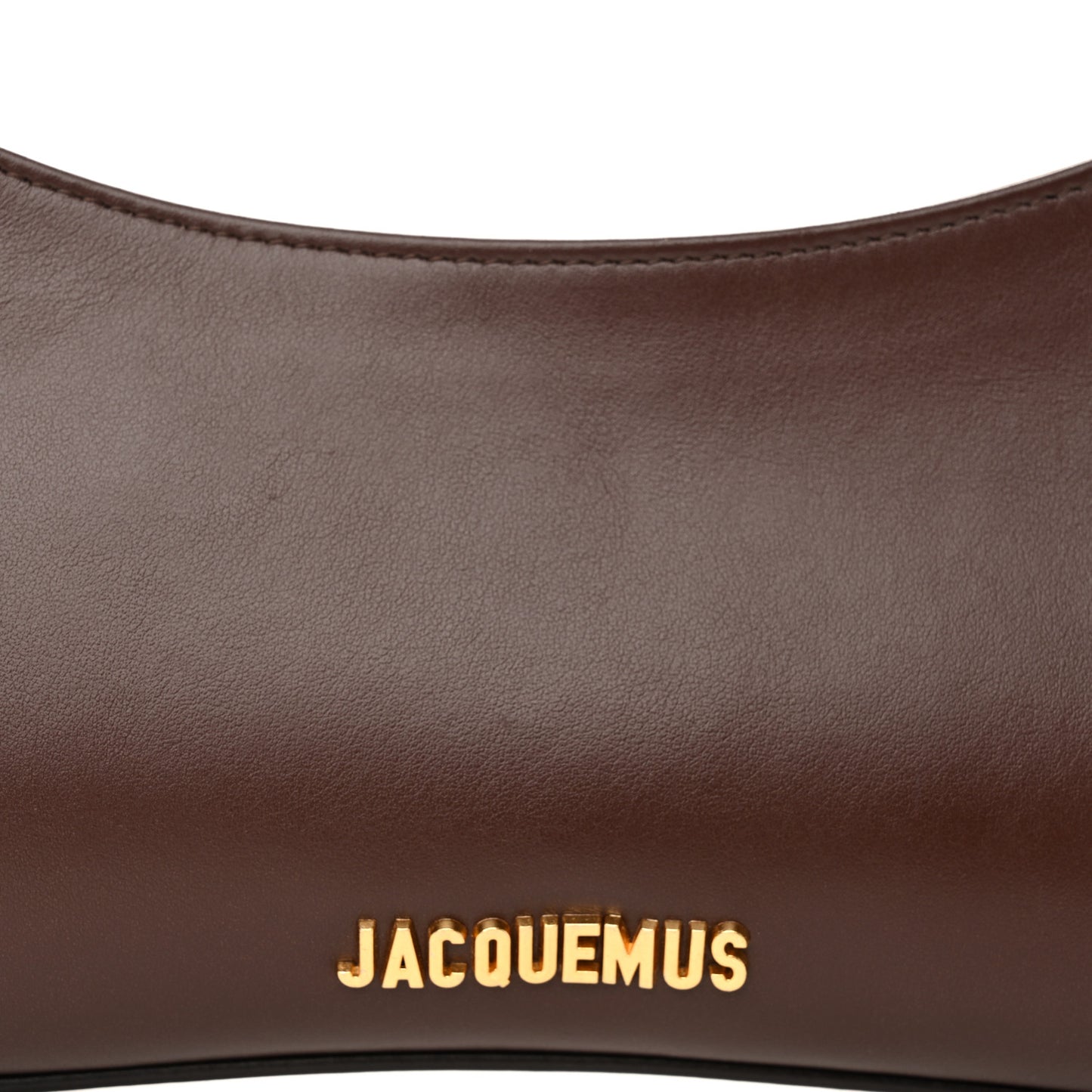 Smooth Calfskin Le Bisou Medium Brown