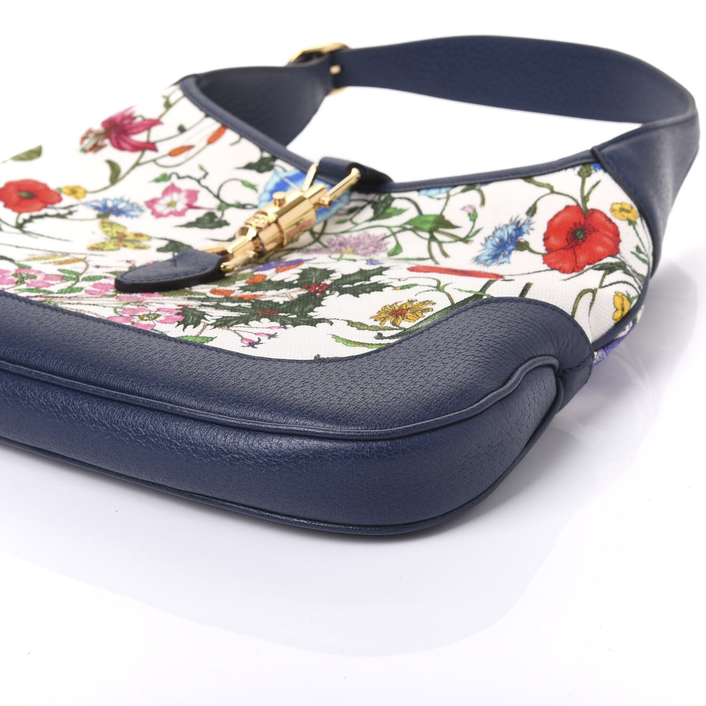 Canvas Flora Medium Jackie Hobo Blue Agata