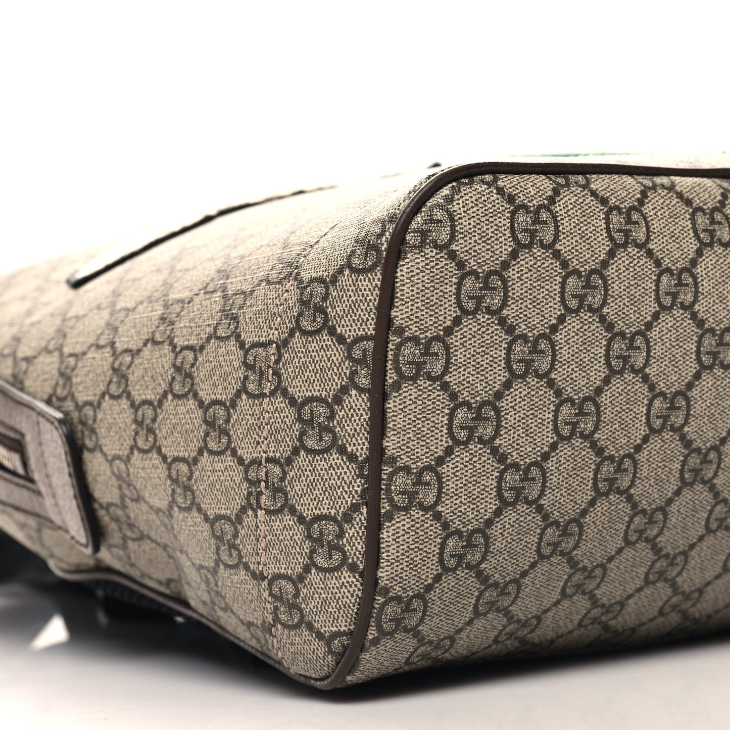 GG Supreme Monogram Web Animalier Bee Dome Backpack