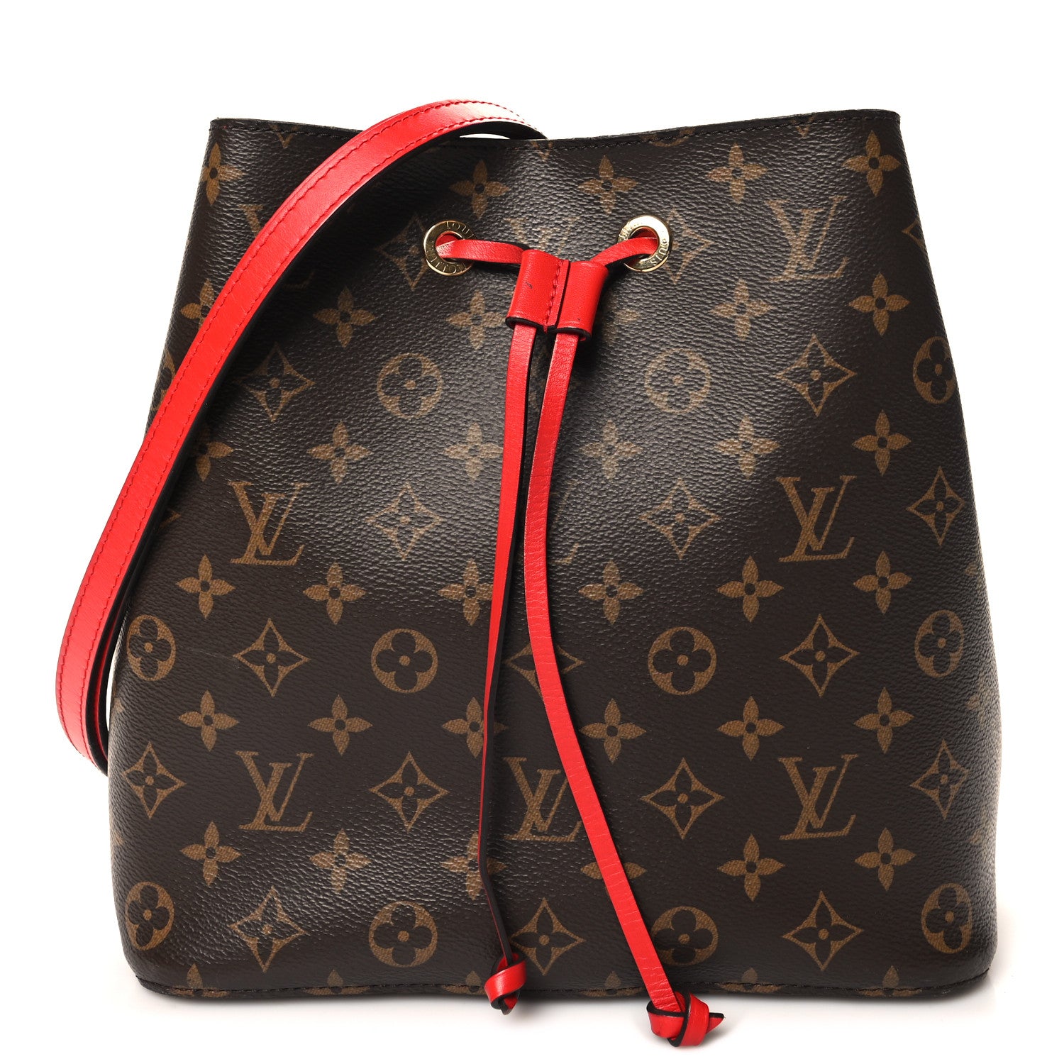 Louis Vuitton Monogram Neonoe MM Coquelicot 1 of 12