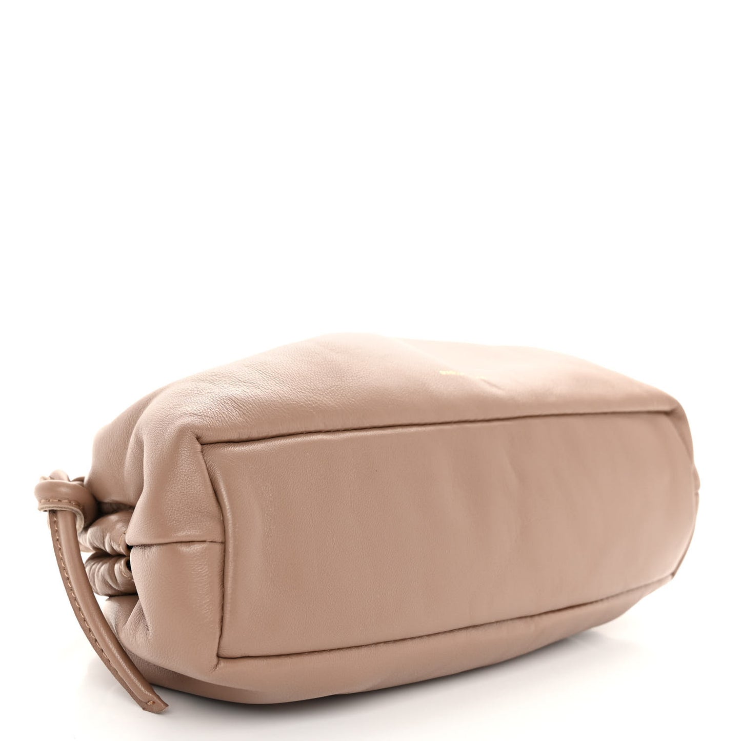 Lambskin Cloud Mini Clutch Biscotto