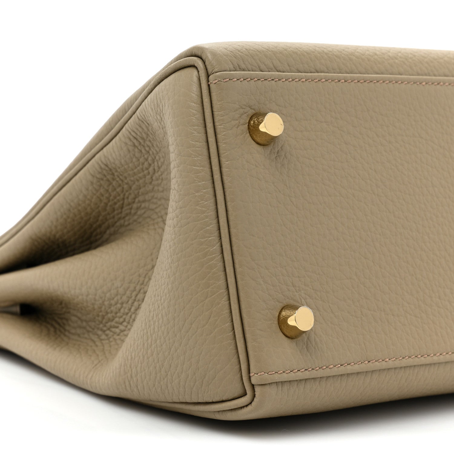 Hermes Togo Kelly Retourne 28 Beige Marfa 9 of 9