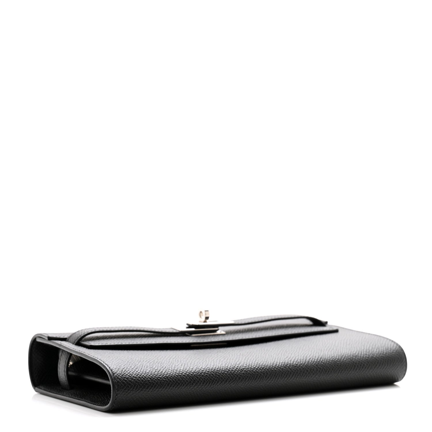 Hermes Epsom Kelly Wallet To Go Black 4 of 12
