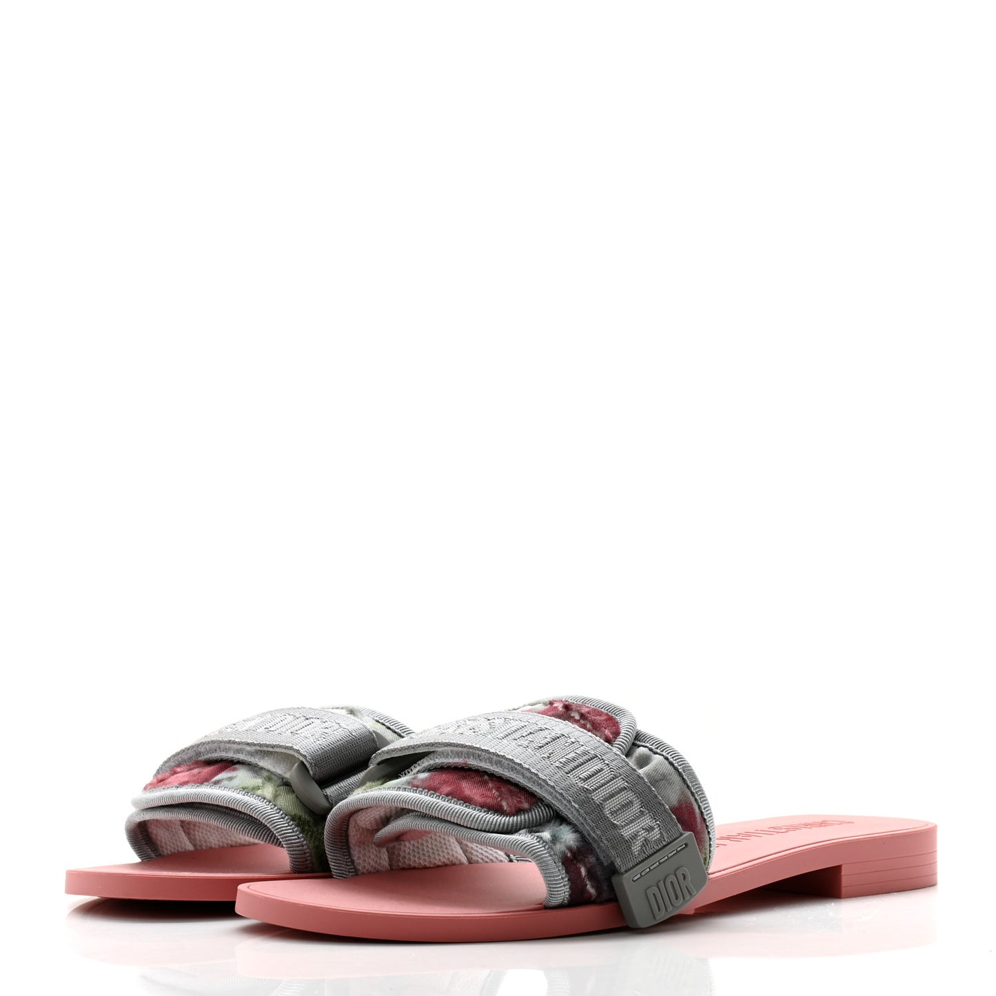 Canvas Nylon Camouflage Dio(r)evolution Mule Slide Sandals 36 Willow Green